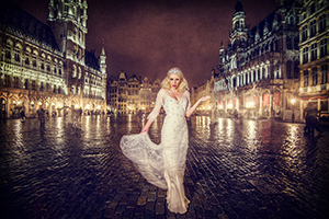 Bridal and Fashion on location in Brussels